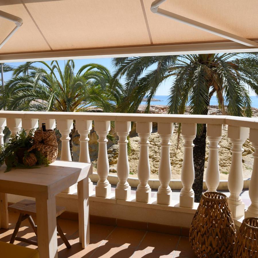 Modern Apartment Directly On The Beach With Wifi And Air Conditioning El Campello Exterior foto